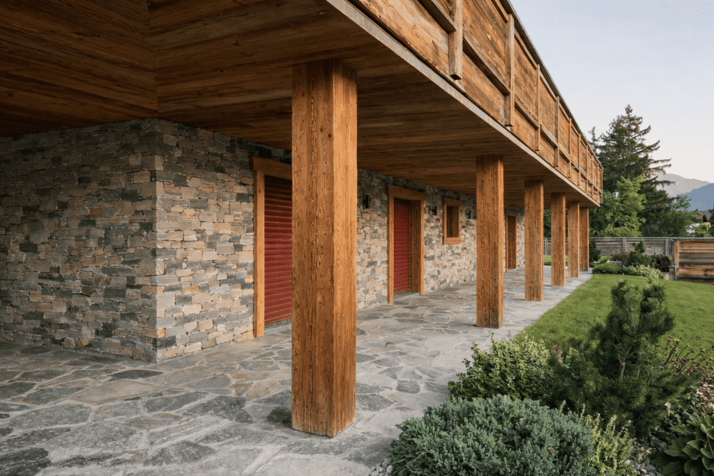 Construction en pierres Bluche - DC Constructions