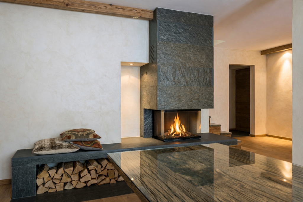 Remise aux normes cheminée Montana - DC Constructions sa